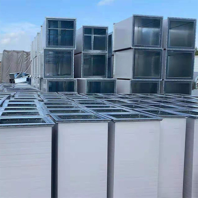 Fire resistant duct installation