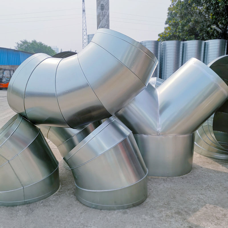 Aluminum Hvac Duct Pipe Elbow For Range Hood